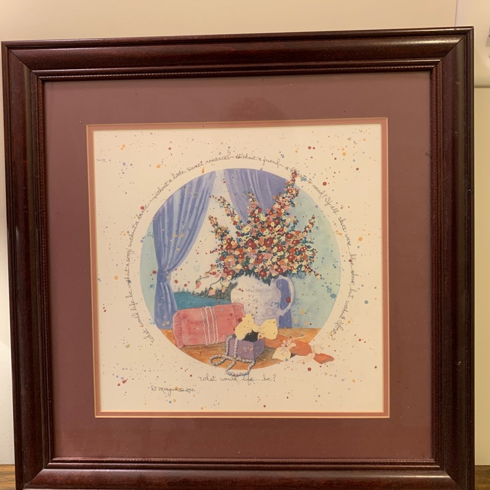 D Morgan Framed Print